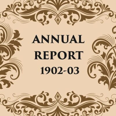 ANNUAL REPORT 1902-03