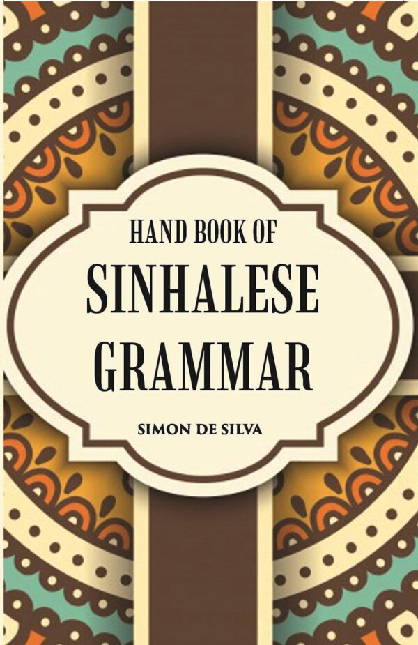 Handbook of Sinhalese Grammar