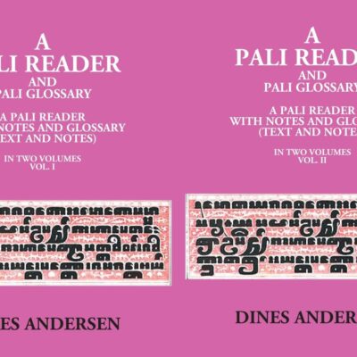 Pali Reader and Pali Glossary - 2 Vols