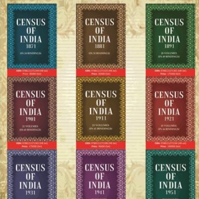 Census of India 1871-1951 In 384 Bindings