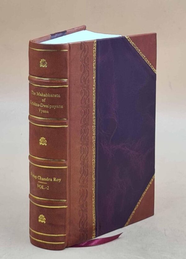 The Mahabharata Of Krishna-Dwaipayana Vyasa (Sabha Parva and Vana Parva (Part-1)