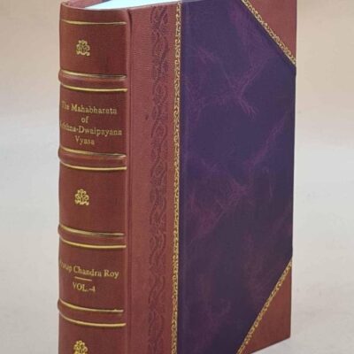 The Mahabharata Of Krishna-Dwaipayana Vyasa (Virata and Udyoga Parva)