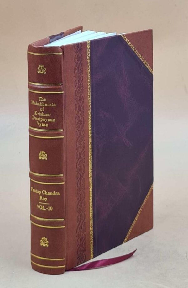 The Mahabharata Of Krishna-Dwaipayana Vyasa (Santi Parva (Part-3) and Anusasana Parva (Part-1)