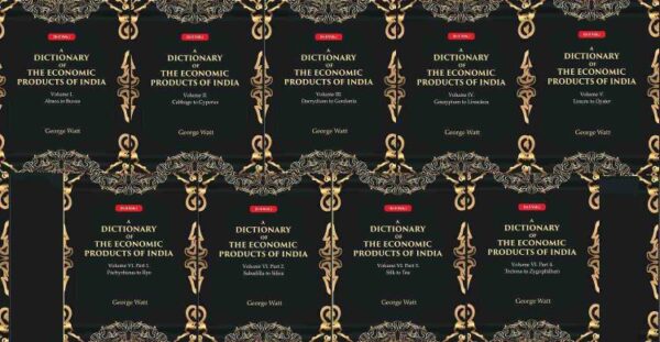 A Dictionary of the Economic Products of India 6 Vols. Set [Hardcover]