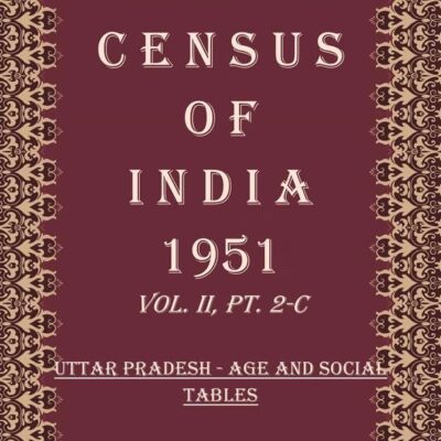 Census of India 1951: Madras And Coorg - Report Volume Book 11 Vol. III, Pt. 1-A