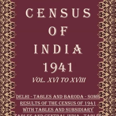 Census of India 1941: Cochin - Report & Tables Volume Book 8 Vol. XIX, Pt. 1 & 2