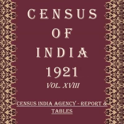 Census of India 1921: Cochin - Report & Imperial Tables Volume Book 34 Vol. XIX, Pt. 1 & 2 [Hardcover]
