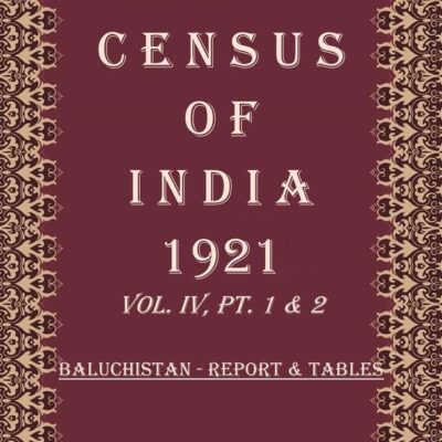 Census of India 1921: Bengal - Report Volume Book 7 Vol. V, Pt. 1 [Hardcover]