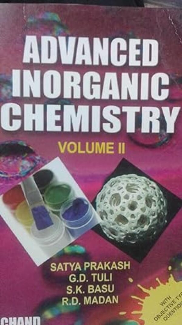 Advanced Inorganic Chemistry - Vol Ii