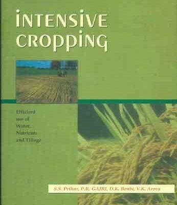 Intensive Cropping :Efficient use of Water, Nutrients and Tillage