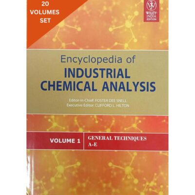 Encyclopedia Of Industrial Chemical Analysis, 20 Volumes Set