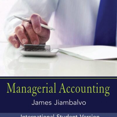 Managerial Accounting 4Ed (Pb)