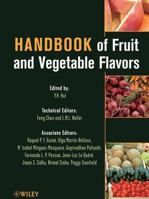Handbook of Fruit and Vegetable Flavors