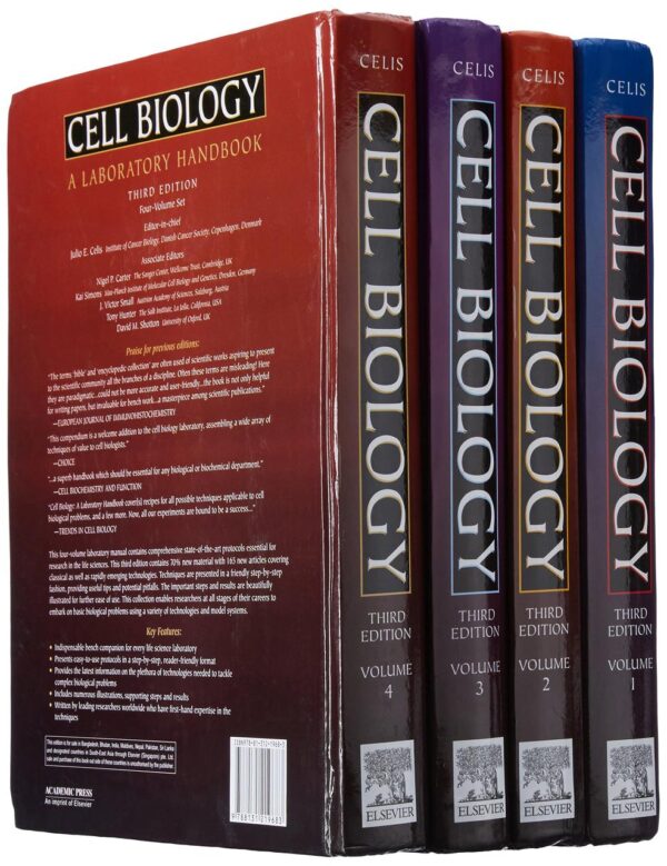 Cell Biology: A Laboratory Handbook, 3E, 4 Vol. Set
