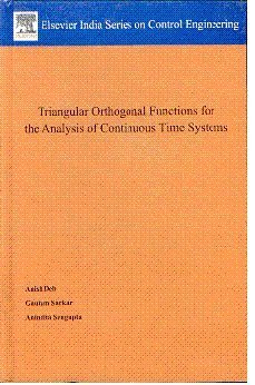 TRIANGULAR ORTHOGONAL FUNCTIONS FOR THE ANALYSIS TO CONTINUOUS TIME SYSTEM