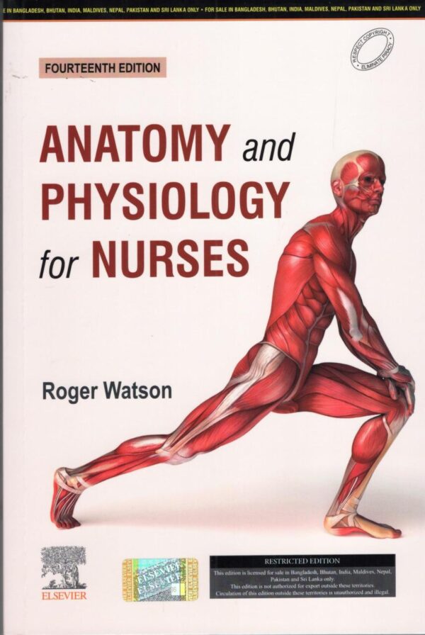 ANATOMY ADN PHYSIOLOGY FOR NURSES 14ED (PB 2024)