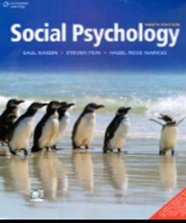 SOCIAL PSYCHOLOGY 9TH EDITION