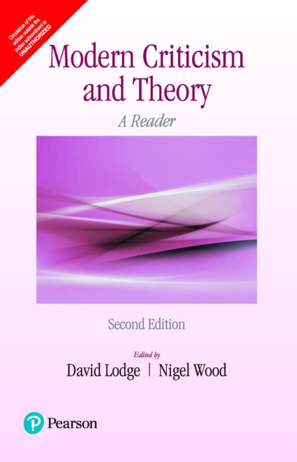 MODERN CRITICISM AND THEORY: A READER, 2ND EDN