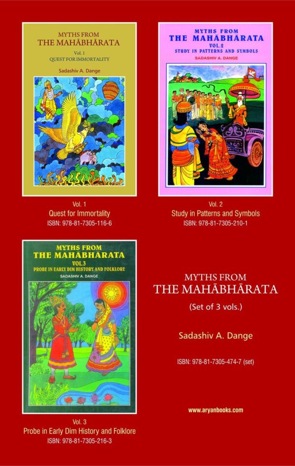 Myths from Mahabharata (set of 3 volumes)