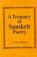 A Treasury Of Sanskrit Poetry