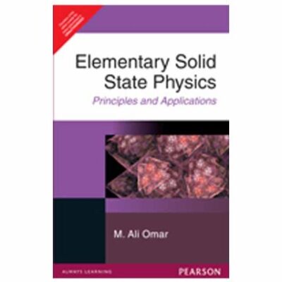 Elementary Solid State Physics, 1e