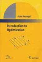 INTRODUCTION TO OPTIMIZATION