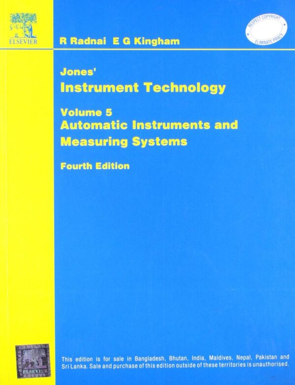 Jones’ Instrument Technology: Automatic Instruments And Measuring Systems, 4E(Vol 5)