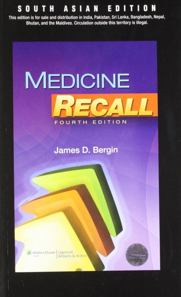 Medicine Recall, 4ed