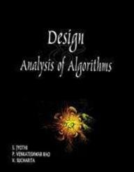 DESIGN ANALYSIS OF ALGORITHMS (PB 2009)