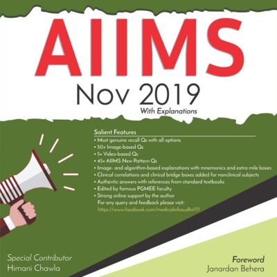 AIIMS NOV 2019 WITH EXPLANATIONS (PB 2020)