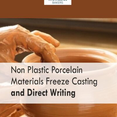 Non Plastic Porcelain Materials: Freeze Casting and Direct Writing