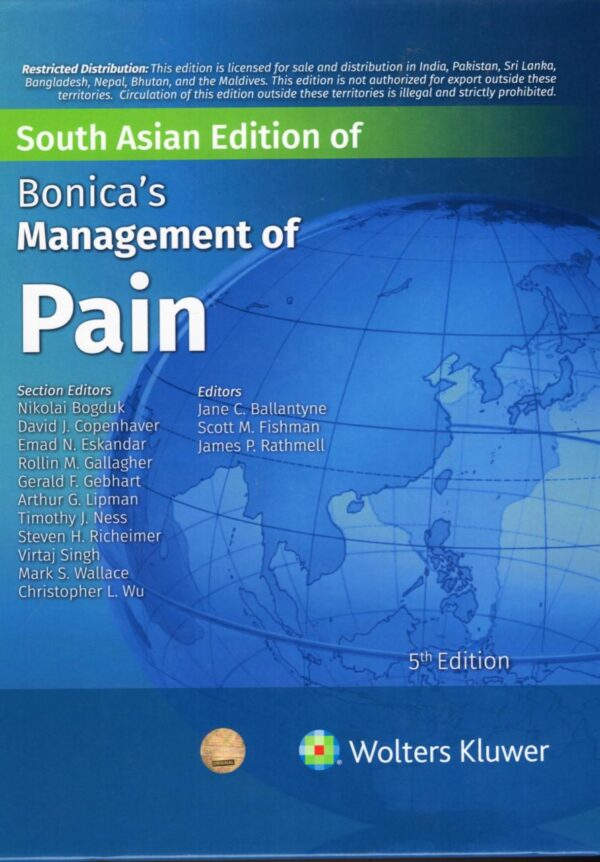 Bonicas Management of Pain, 5th South Asian ed