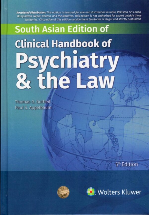 Clinical Handbook of Psychiatric and Law, 5th South Asian ed
