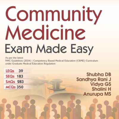 Community Medicine, 2ed. | Exam Made Easy (PB 2026) ISBN - 9788198953889