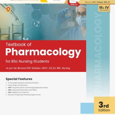 Textbook of Pharmacology for BSc Nursing Students (PB - 2026)