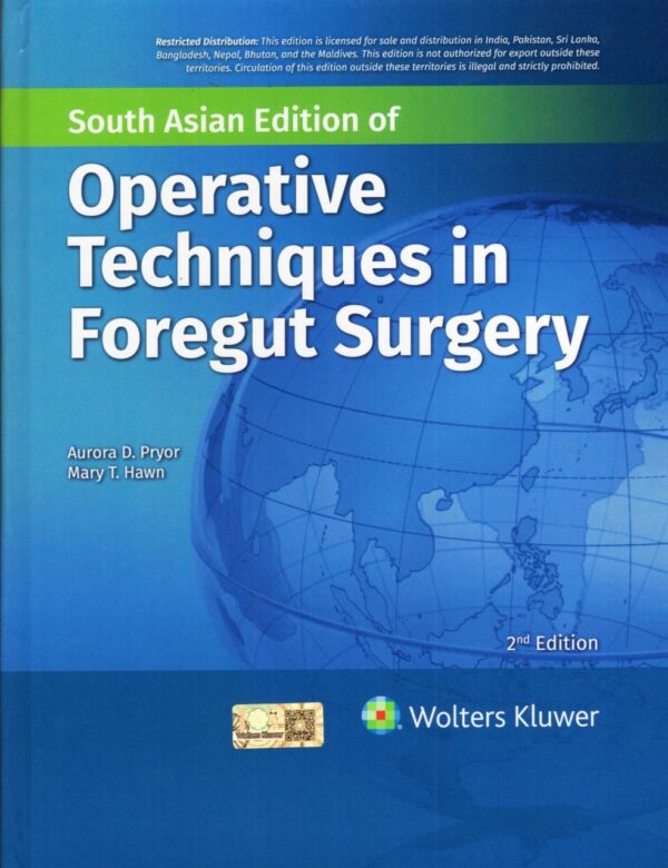 OPERATIVE TECHNIQUES IN FOREGUT SURGERY 2ED (SAE) (HB 2025)