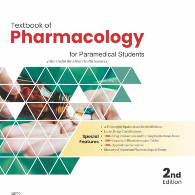 Textbook of Pharmacology for Paramedical Students (PB 2026)