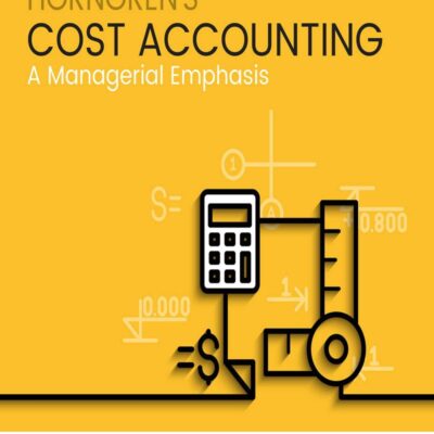 Cost Accounting,16e