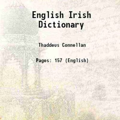 English Irish Dictionary 1814 [Hardcover]