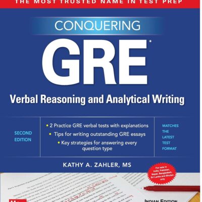 MHE Conquering GRE Verbal reasoning and Analytical Writing | 2nd Edition