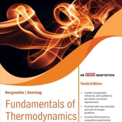 Fundamentals of Thermodynamics, 10ed (An Indian Adaptation)