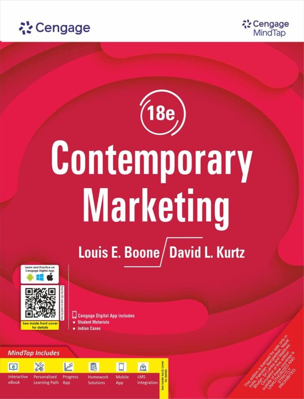 Contemporary Marketing with MindTap, 18th Edition