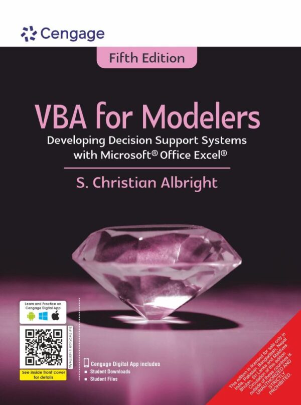 VBA for Modelers: Developing Decision Support Systems with Microsoft® Office Excel®, 5th Edition