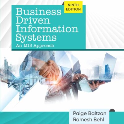 Business Driven Information Systems: An MIS Approach | 9 Edition