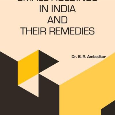 Small Holdings In India And Their Remedies