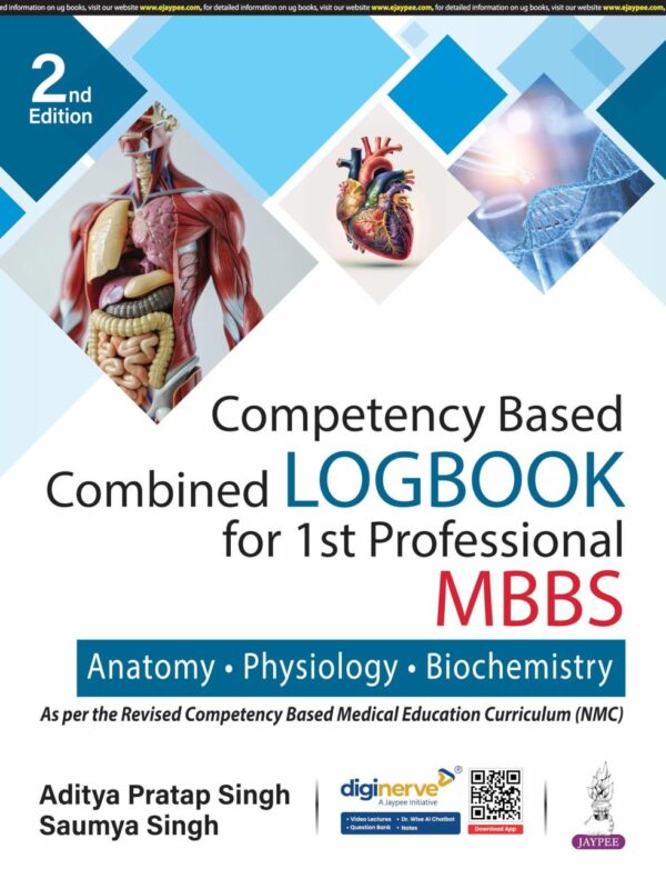 COMPETENCY BASED COMBINED LOGBOOK FOR 1ST PROFESSIONAL MBBS- ANATOMY, PHYSIOLOGY AND BIOCHEMISTRY