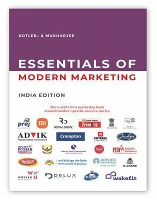 Essentials of Modern Marketing by Kotler-i & Mukharjee