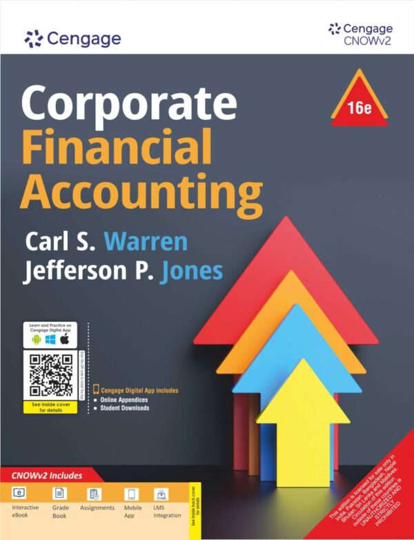 Corporate Financial Accounting with CNOWv2, 16th Edition