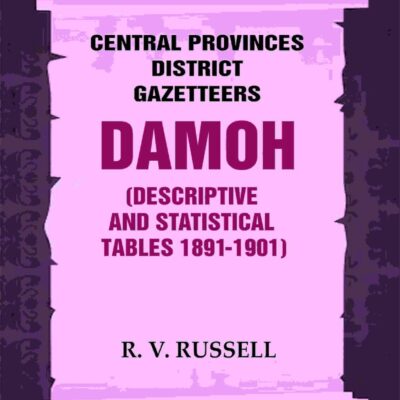 Central Provinces District Gazetteers: Damoh (Descriptive and Statistical Tables 1891-1901) 11th, Vol. A & B [Hardcover]