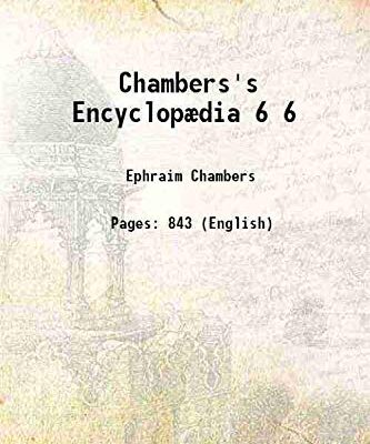 Chambers's Encyclopædia Volume 6 [Hardcover]